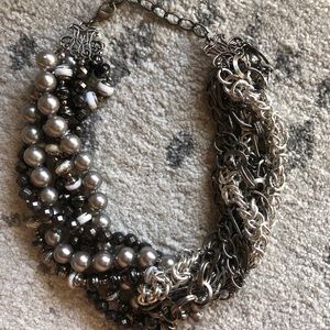 Chunky statement necklace